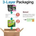 Limeink Remanufactured HP 64 Ink Cartridge Combo