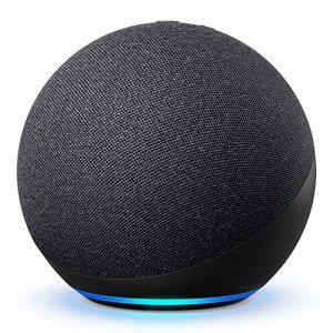 Echo (4th Gen) - Premium Sound Smart Hub - Charcoal