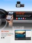 Kingslim D6 4K Dual Dash Cam with WiFi & GPS