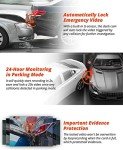 Kingslim D6 4K Dual Dash Cam with WiFi & GPS