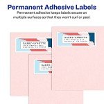 Avery Easy Peel Printable Address Labels, 1-1/3" x 4