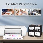 Black PG-243 XL Ink Cartridge Combo Pack for Canon