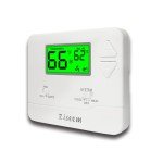 Simple Non-Programmable Thermostat for Single-Stage Systems