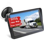 9-Inch Touchscreen GPS Navigator for Trucks and RVs