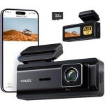 VYCOL 2.5K WiFi Dash Cam with 32GB Card