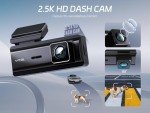 VYCOL 2.5K WiFi Dash Cam with 32GB Card