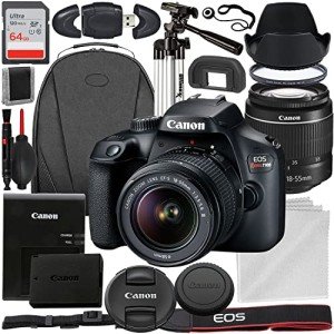 Canon EOS Rebel T100 DSLR Camera Bundle with Lens