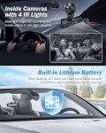 3-Channel 2.5K Dash Cam with Night Vision