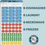 Custom Waterproof Name Labels for Kids' Gear