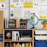 HUHOLE 5-Tier Mesh Desk Organizer with File Holder