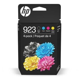 HP 923 Ink Cartridges 4-Pack for OfficeJet