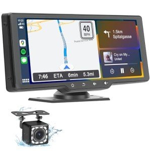 10.26" Wireless Apple CarPlay & Android Auto Display