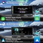 10.26" Wireless Apple CarPlay & Android Auto Display