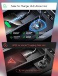 LISEN 54W Dual Port Fast Car Charger