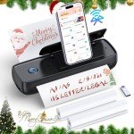 Mini Wireless Thermal Printer with Phone Holder