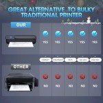 Mini Wireless Thermal Printer with Phone Holder