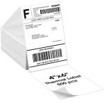 MaxGear 4" x 6" Thermal Shipping Labels - 500 Pack