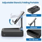 Bluetooth Speaker Phone Stand with Anti-Slip Base