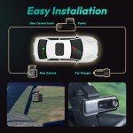 BOTSLAB 4K Dual Dash Cam with Night Vision