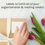 White Sticker FBA Labels – 600 Adhesive Labels