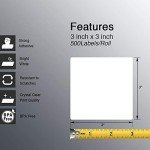 Large Square Labels for Zebra & Rollo Printers