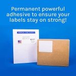 White Sticker FBA Labels – 600 Adhesive Labels
