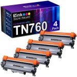 E-Z Ink TN760 Toner Cartridges (4 Pack)