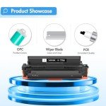 Toner Cartridge Replacement for HP 410X/410A (4 Pack)