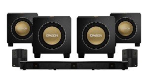 Nakamichi Dragon Surround Sound System with Subwoofers
