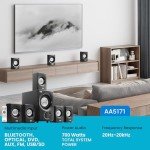 Acoustic Audio 5.1 Bluetooth Surround Sound System