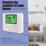 Heagstat Non-Programmable Thermostat for Home Systems