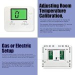 Heagstat Non-Programmable Thermostat for Home Systems