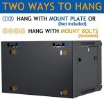 Tedgetal 6U Wall Mount Network Rack Cabinet