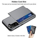 Samsung Galaxy S21 Dual Layer Wallet Case