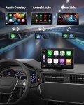 9" Wireless CarPlay Screen with Dash Cam & GPS