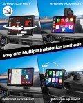 9" Wireless CarPlay Screen with Dash Cam & GPS