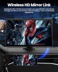 9" Wireless CarPlay Screen with Dash Cam & GPS