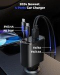 SUPERONE 4-in-1 Fast Charging Car Charger