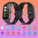 Anyloop 24/7 HR Monitoring Fitness Tracker Smart Watch