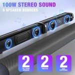 Goputa 5.3 Bluetooth Sound Bar for Smart TVs
