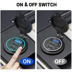 Dual USB C Car Charger Socket - 78W 2 Pack