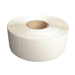 Dissolvable White Labels for Food Prep - 500 Pack