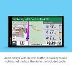 Garmin DriveSmart 55 GPS Navigator with Traffic Alerts