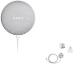 Google Nest Mini Bluetooth Speaker - Chalk Gray