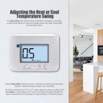 Aowel AW721 Non-Programmable Heat Pump Thermostat