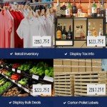 Perco White Price & Date Gun Labels - 8,000 Count