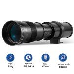 JINTU 420-1600mm f/8.3 Telephoto Zoom Lens