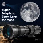 JINTU 420-1600mm f/8.3 Telephoto Zoom Lens