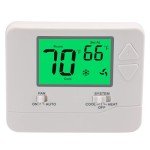 Wengart Non-Programmable LCD Thermostat for Home