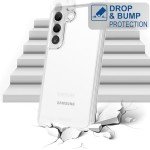 TENOC Clear Bumper Case for Samsung Galaxy S22